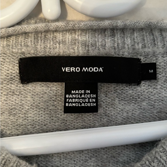 Vero Moda sweater, grey, lightly used, medium - Picture 2 of 3